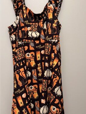 Black Mast Mid-Century Macabre Dress